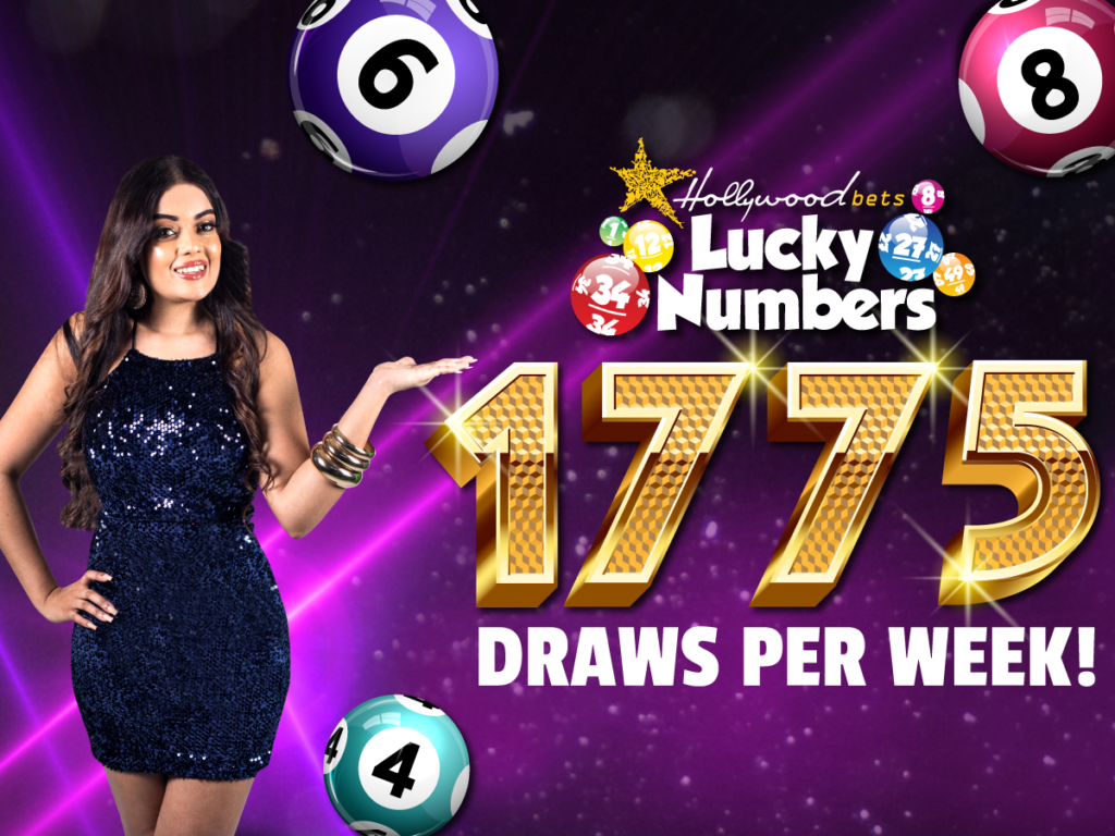 1775 Lucky Numbers Draws with Hollywoodbets
