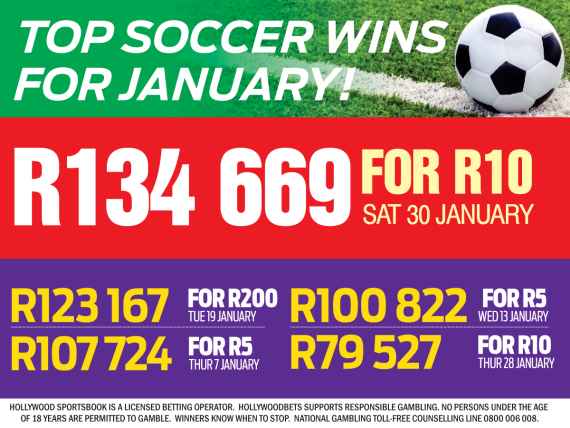 Hollywoodbets February biggest winners 3