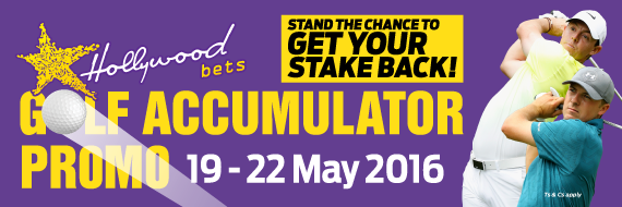 Hollywoodbets Golf Accumulator Promotion - Stand the Chance to get your stake back on PGA and European Tours