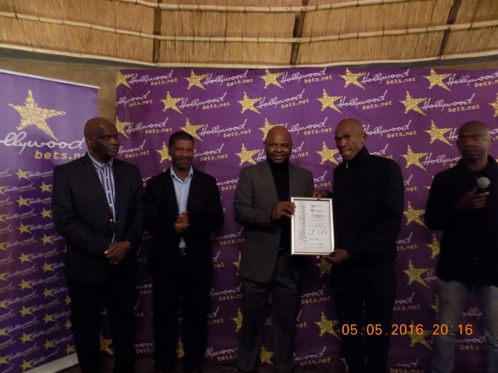 Awards evening and certificates being handed out for the Limpopo Entrepreneurial Development Programme - Hollywoodbets