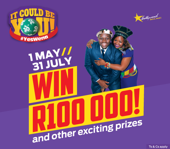Win R100 000 and other exciting prizes with Hollywoodbets new #YesWena promotion! It could be you!