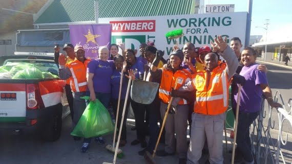 The Hollywoodbets Wynberg Team and Wynberg Improvement District - Nelson Mandela Day - 67 Minutes