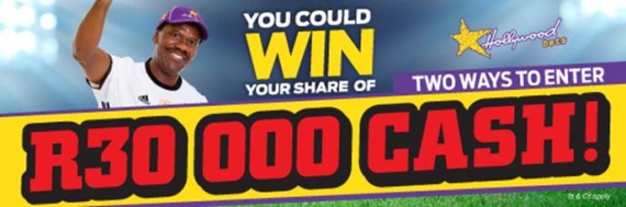 Win R30 000 Cash when you bet on soccer at Hollywoodbets