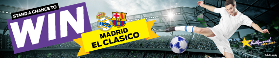 Stand a chance to win a trip to Madrid to watch El Clasico LIVE with Hollywoodbets