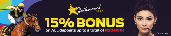 Hollywoodbets 15% Deposit Bonus - Sun Met 2017 - Horse - Model