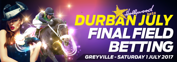 Vodacom Durban July - Final Field & Betting - Hollywoodbets - Bet Now - Horses - Horse Racing - Jockeys - Betting - Saturday 1st July 2017