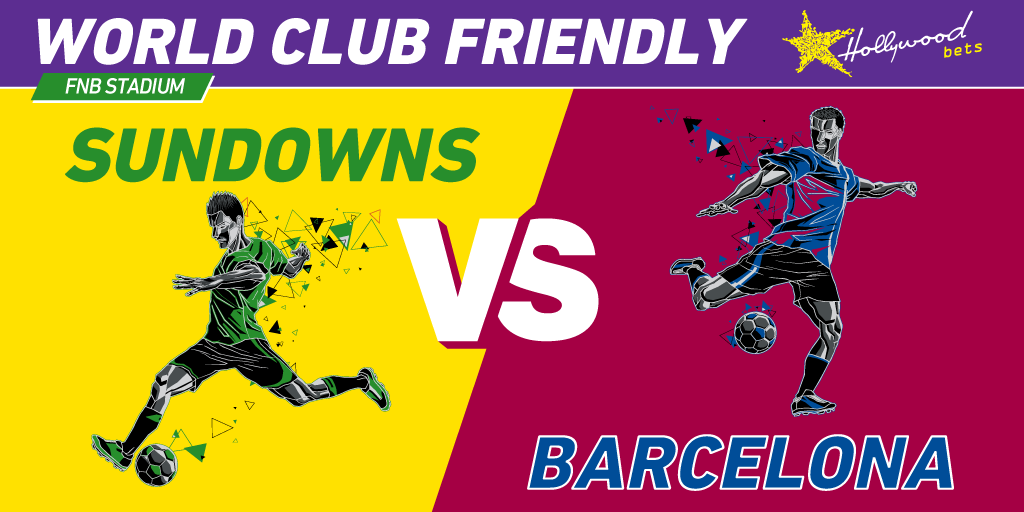 Mamelodi Sundowns vs Barcelona - World Club Friendly - FNB Stadium - Hollywoodbts