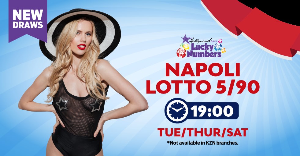 Napoli Lotto 5/90 - Lucky Numbers - Hollywoodbets