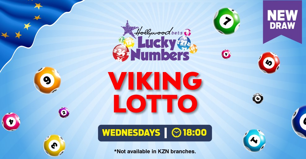Viking Lotto - Lucky Numbers - Hollywoodbets - Wednesdays - 18:00