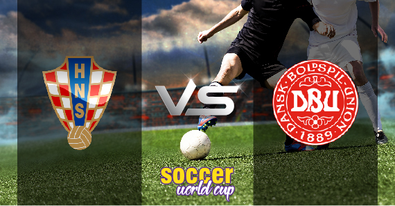 Croatia vs Denmark soccer world Cup
