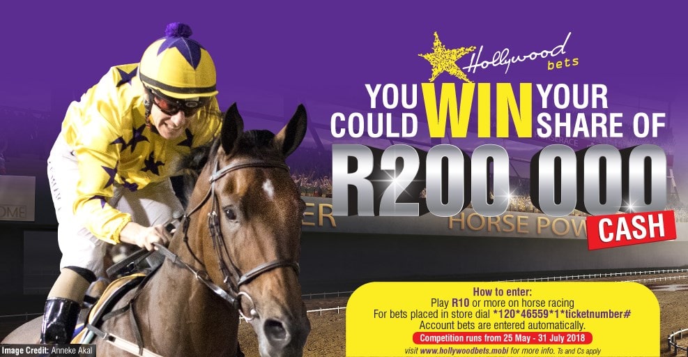 Horse Racing Promotion - Win Your Share of R200,000 - Hollywoodbets