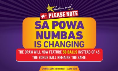 SA Powa Numbas Hollywoodbets 45 50 balls