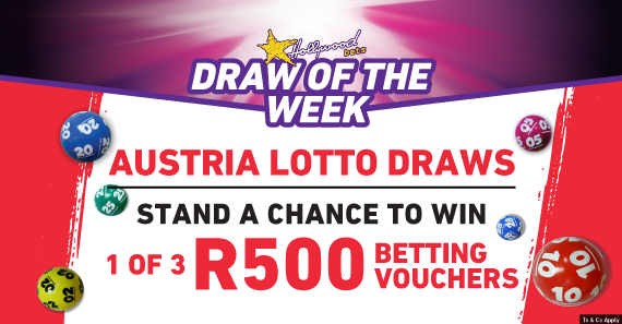 Win 1 of 3 R500 Betting Vouchers