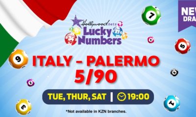 Italy Palermo 5 90 Lotto Lucky Numbers Hollywoodbets