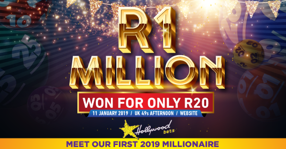 First 2019 Hollywoodbets Millionaire 