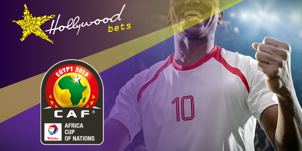 AFCON 2019 - Hollywoodbets - CAF - Soccer player celebrates with clenched fists