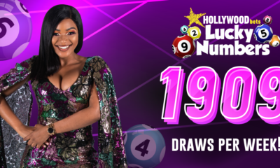 1909 Lucky Numbers Draws - Hollywoodbets