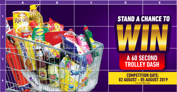 Win A Trolley Dash with Hollywoodbets
