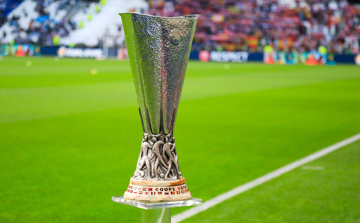 Illustration Trophy before the Europa League Final match between Marseille and Atletico Madrid at Groupama Stadium on May 16, 2018 in Lyon, France. 