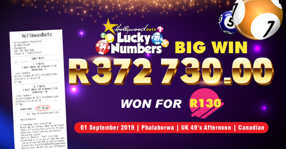 Big Lucky Numbers Win