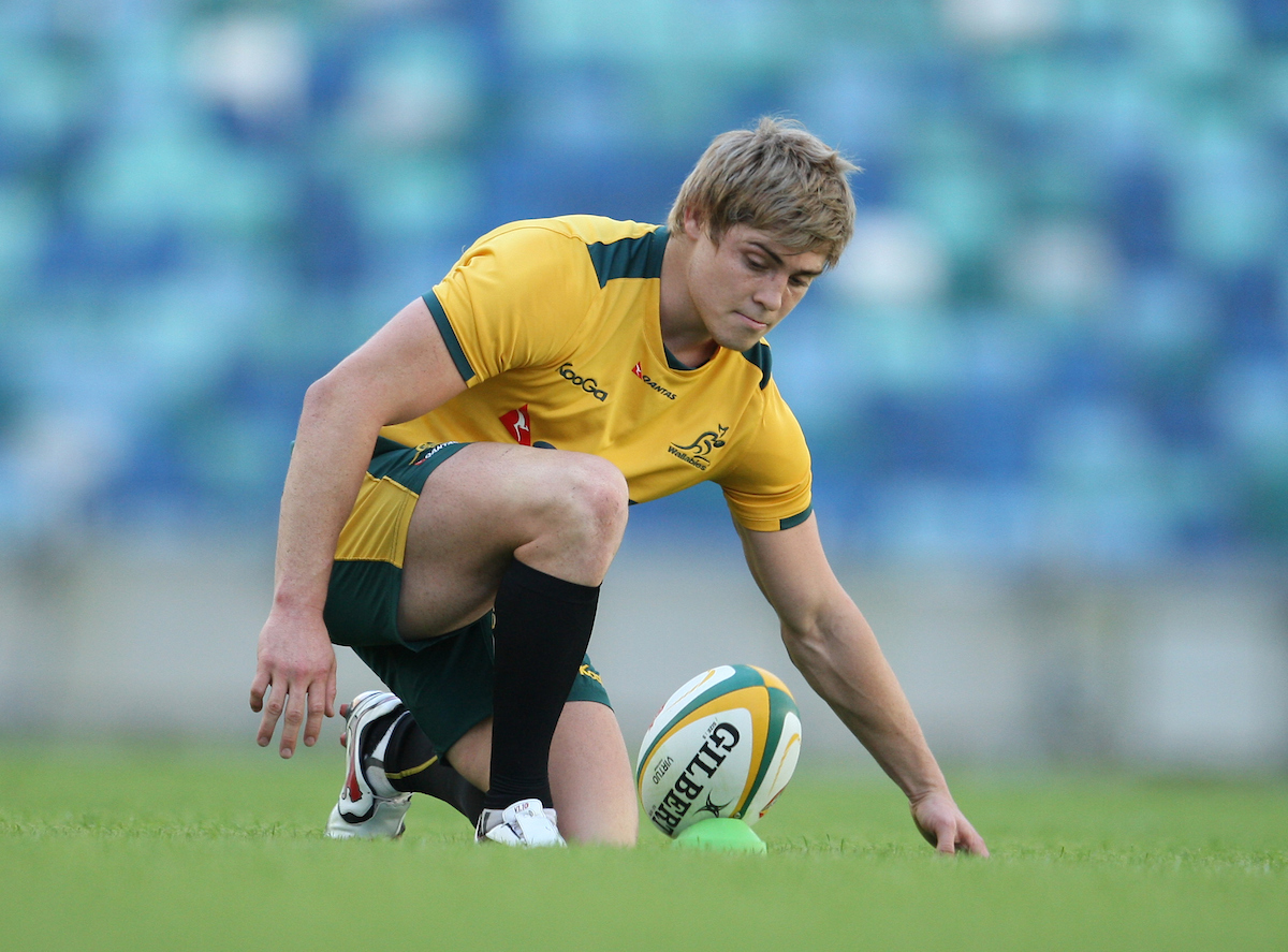 James O'Connor during the Australian National Rugby training session