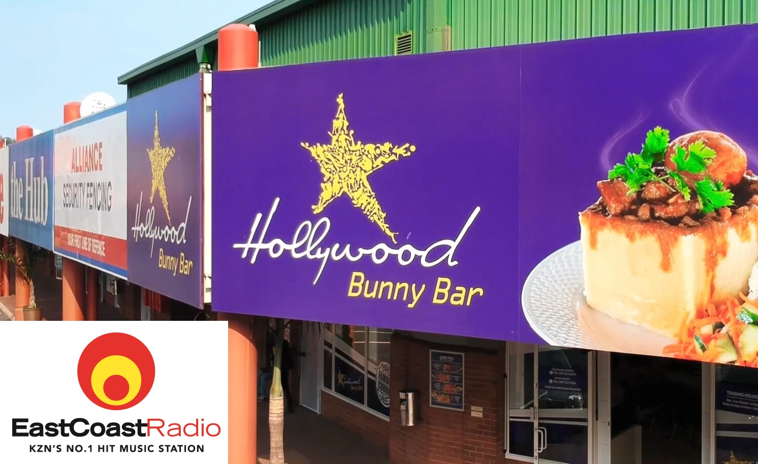 Hollywood Bunny Bar and East Coast Radio at the Springfield Retail Centre