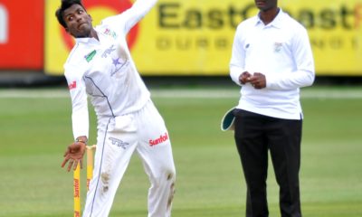 Senuran Muthusamy Bowling for Hollywoodbets Dolphins 4 Day Series