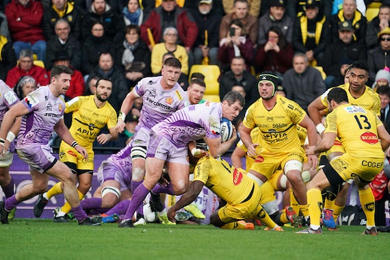 Ian WHITTEN of Exeter during the European Rugby Champions Cup, Pool 2 match between La Rochelle and Exeter Chiefs