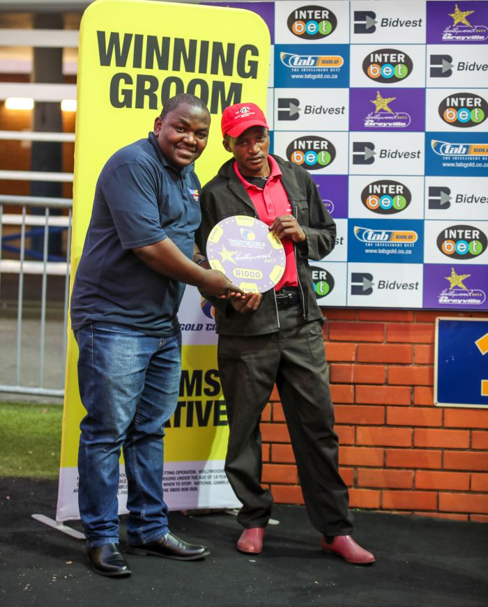 Grooms Initiative winner - Friday 6th December - Hollywoodbets Greyville - Race 3 - Siphesande Tomose - MOUNT ANDERSON