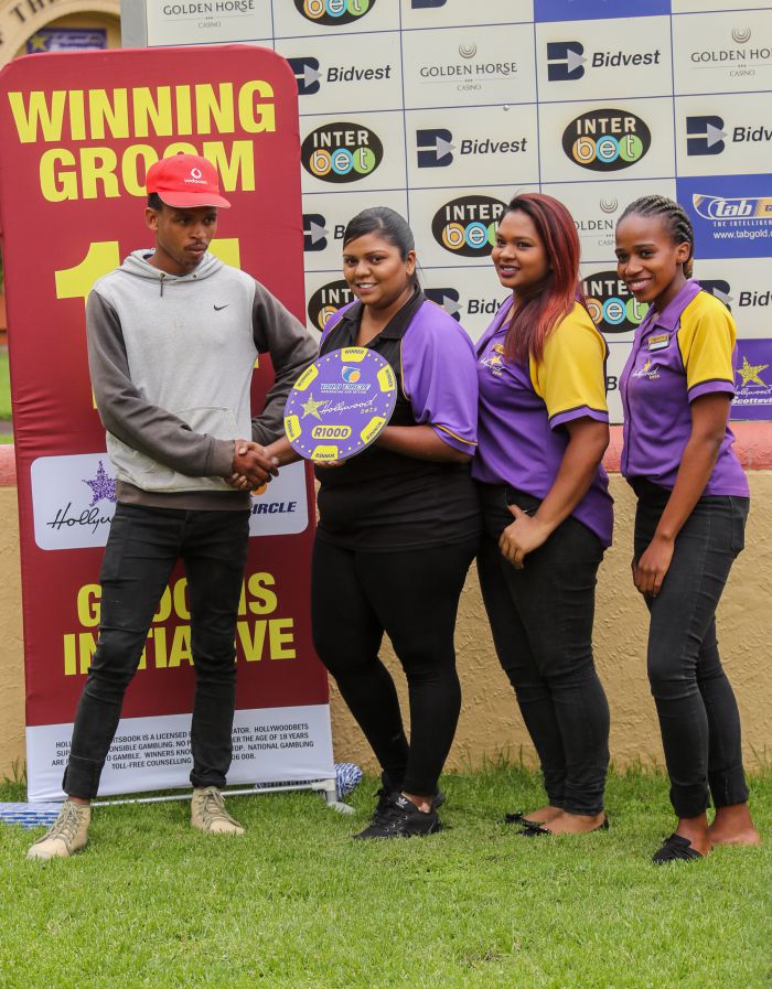 Grooms Initiative Winner - 15th December 2019 - Race 1 - Vusi Zukulu - SOLID GOLD