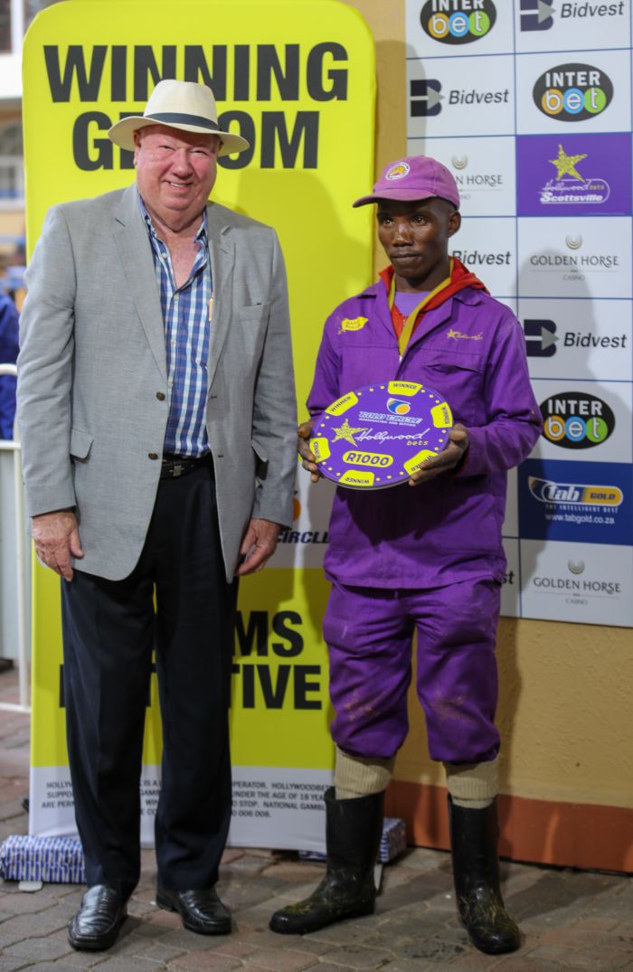 Grooms Initiative Winner - 15th December 2019 - Race 5 - Alphious Mntungwana - ISHNANA