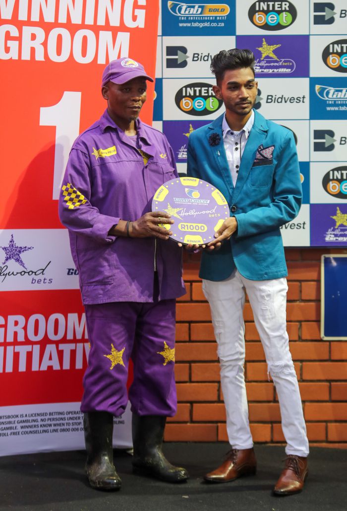 Grooms Initiative Winner - 20th December 2019 - Race 4 - Lungisa Denese - SACRED IBIS
