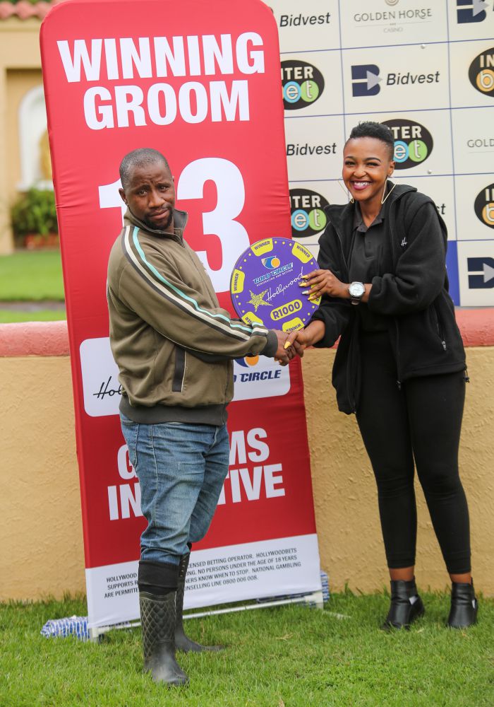 Grooms Initiative Winner - 22nd December 2019 - Race 2 - Thabiso Mbendeni - CAPTAIN OF COLOUR