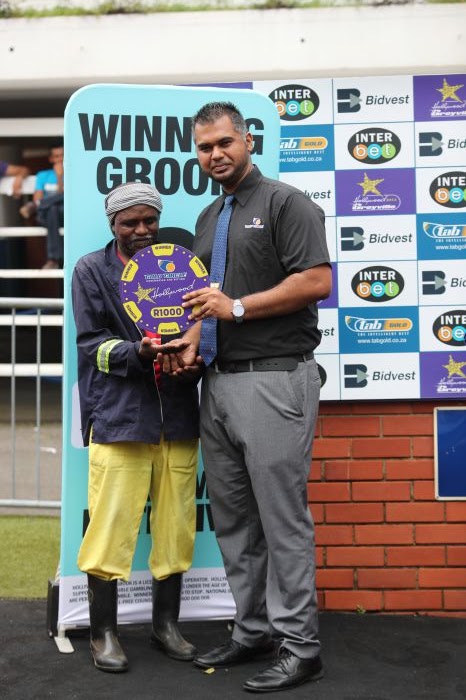 Grooms Initiative Winner - 29th December 2019 - Race 5 - Simphiwe Noholazi - SILVER PRANCER