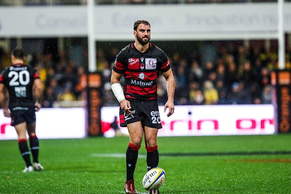 Jonathan WISNIEWSKI of Lyon during the Top 14 match between Clermont and Lyon
