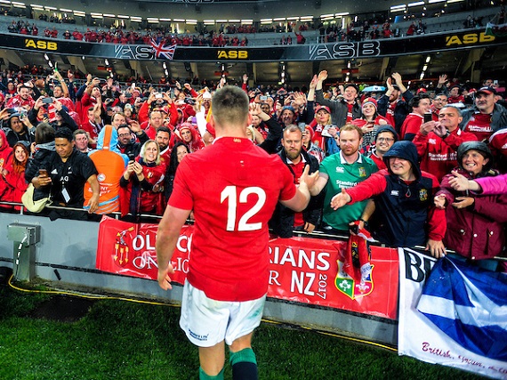 Owen Farrell thanks British and Irish Lions fans