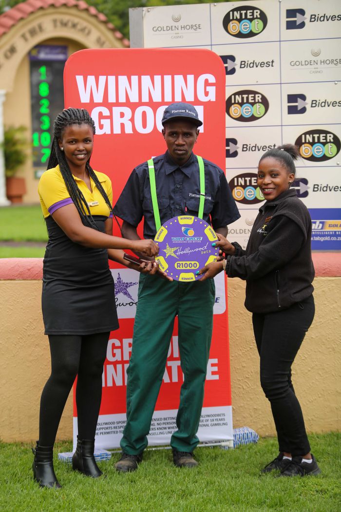 Grooms Initiative Winner - 1st January 2020 - Race 3 - Mandla Mgewu - ROOM AT THE TOP