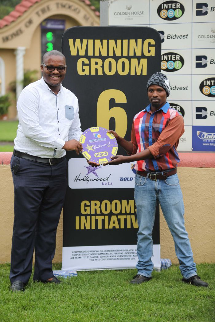 Grooms Initiative Winner - 1st January 2020 - Race 6 - Aphiwe Marawa - BE HAPPY 