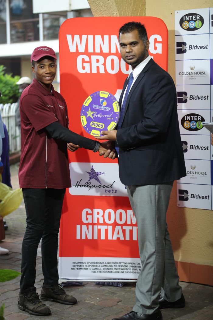 Grooms Initiative Winner - 1st January 2020 - Race 7 - Nkosinathi Molefe - G G'S DYNASTY