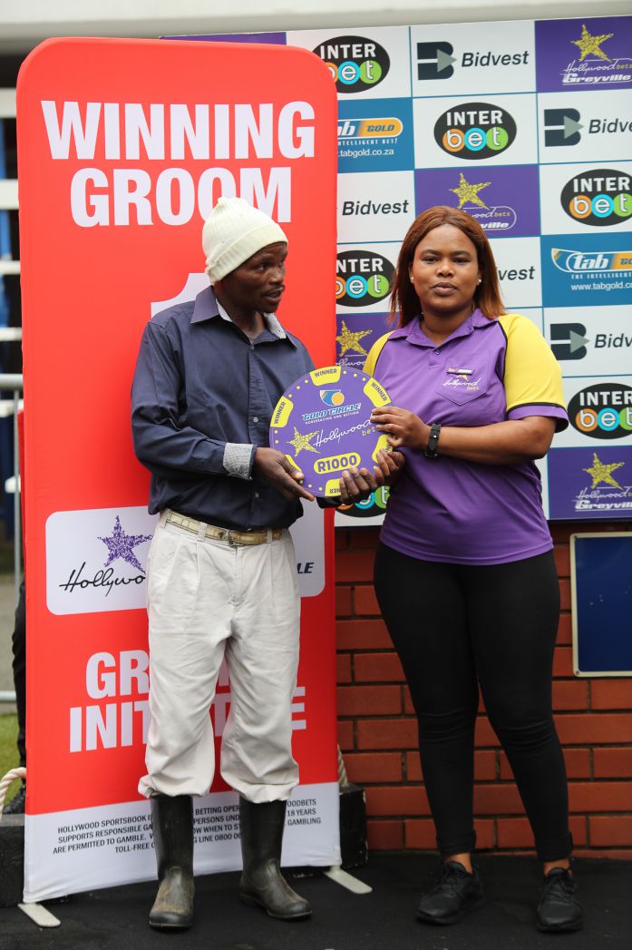 Grooms' Initiative Winners - 19th January 2020 - Hollywoodbets Greyville - Race 3 - Sipho Ngayeka - DI MAZZIO