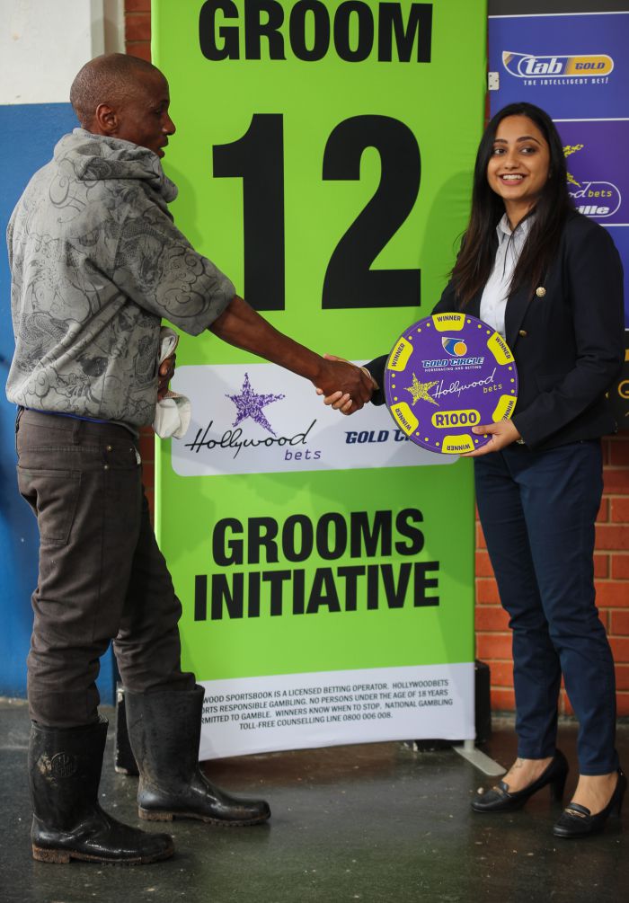 Grooms' Initiative Winners - 19th January 2020 - Hollywoodbets Greyville - Race 5 - Themba Madiba - SKOLLIE 