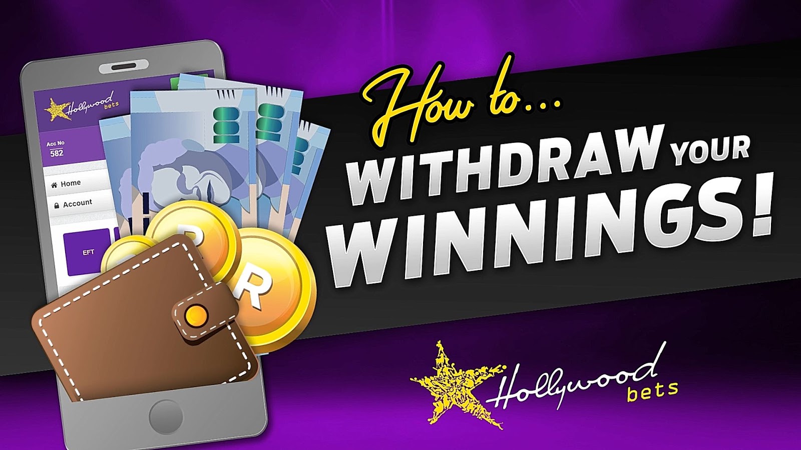 How to withdraw your winnings at Hollywoodbets