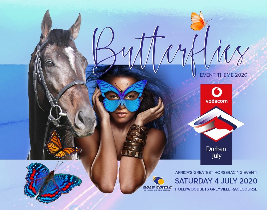 Butterflies - Theme for 2020 Vodacom Durban July