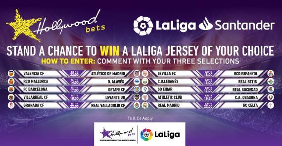 Fixtures of LaLiga games