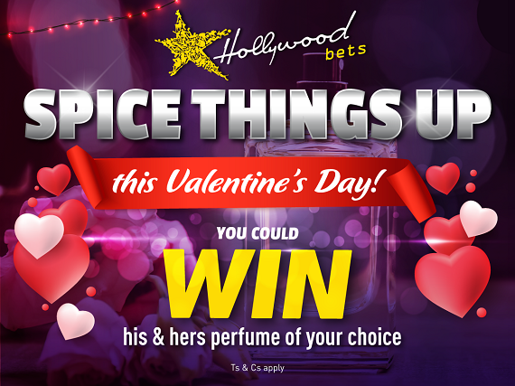 Stand a chance to win a His and Hers Perfume this Valentine's Day.