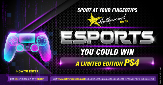 Win a PS4 - eSports Promotion