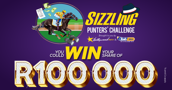 Punters Challenge - Win R100,000 with Hollywoodbets