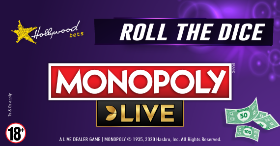 How to play MONOPOLY Live with Hollywoodbets