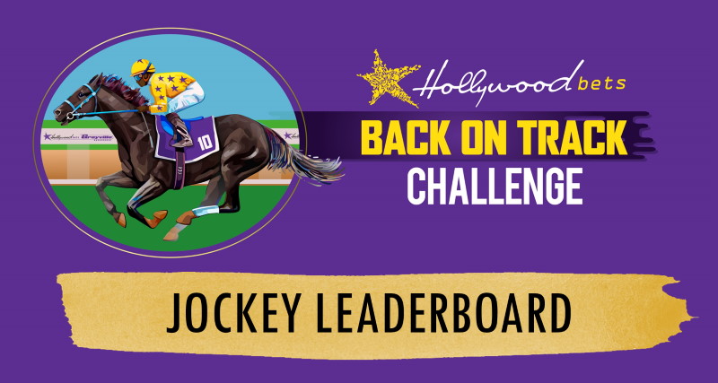Jockey Leaderboard - Back On Track Challenge - Logo