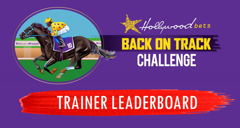 TRAINER LEADERBOARD - Hollywoodbets Back On Track Challenge logo